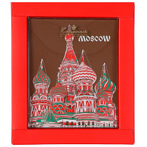 "Виды Москвы.Собор" открытка шоколад молочный 100г